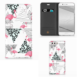 Huawei P10 Plus Hoesje maken Flamingo Triangle