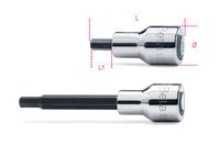 Beta Schroevendraaierdoppen voor binnenzeskant schroeven 920PE 5L - 009200415