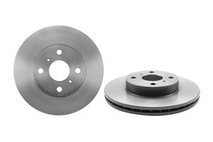 Remschijf COATED DISC LINE BREMBO, Remschijftype: Binnen geventileerd: , u.a. für Toyota