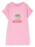 Moschino Kids robe à imprimé Teddy Bear - Rose