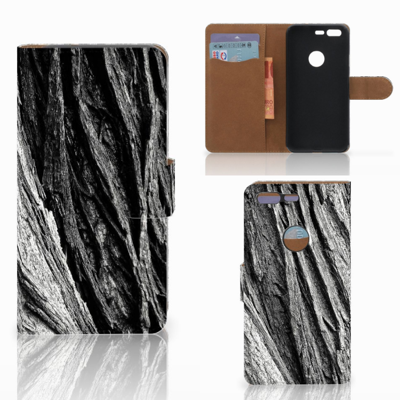 Book Style Case Google Pixel Boomschors Grijs Book Style Case Google Pixel Boomschors Grijs