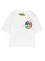 Barrow kids t-shirt à logo imprimé - Blanc