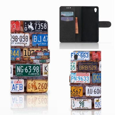 Sony Xperia Z5 | Z5 Dual Telefoonhoesje met foto Kentekenplaten