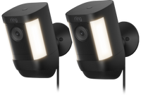 Ring Spotlight Cam Pro - Plug In - Zwart - 2-pack - thumbnail