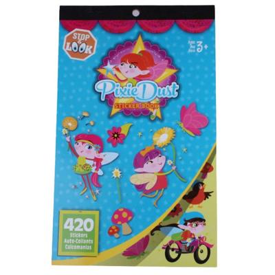Stop & Look Stickerboek Pixie Dust 24 X 14,8 Cm 420 Stickers