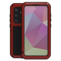 Samsung Galaxy S24+ Love Mei Powerful Hybride Hoesje - Rood