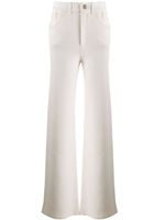 Barrie pantalon ample en cachemire - Blanc