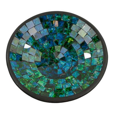 Kom Mozaïek Groen-Blauw (21 cm) Kom Mozaïek Groen-Blauw (21 cm)