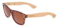 Wave hawaii Zonnebril bamboo Taka unisex blank/bruin