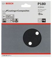 Bosch Accessories Best for Stone 2608605127 Excenterschuurpapier Met klittenband, Geperforeerd Korrelgrootte (num) 180 (Ø) 150 mm 5 stuk(s) - thumbnail