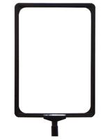 Viso RSA4PN A4 portret kunststof frame bord - zwart