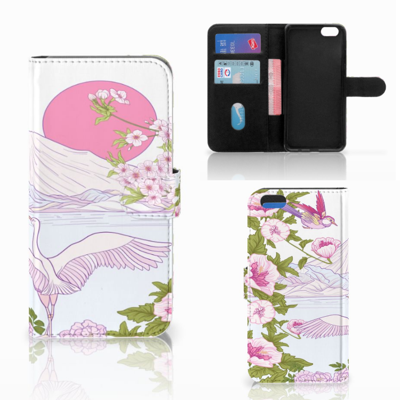 Apple iPhone 7 Plus | 8 Plus Telefoonhoesje met Pasjes Bird Standing Apple iPhone 7 Plus | 8 Plus Telefoonhoesje met Pasjes Bird Standing