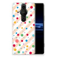 Sony Xperia Pro-I TPU bumper Dots - thumbnail