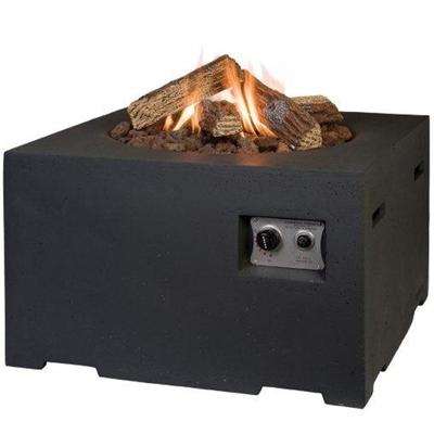 Cocoon Table - Vierkant zwart