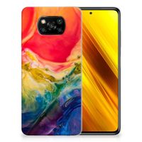 Hoesje maken Xiaomi Poco X3 | Poco X3 Pro Watercolor Dark