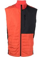 Aztech Mountain gilet colour block en polaire - Orange