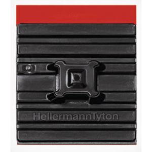 HellermannTyton FMB4APT-I-PA66HS-BK Bevestigingssokkel Zelfklevend 151-01527 Flexibele sokkel, 4-voudige invoeging Zwart 1 stuk(s)