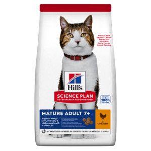 Hill&apos;s Mature Adult 7+ met kip kattenvoer 3 kg