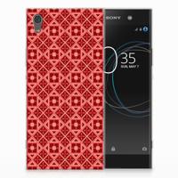 Sony Xperia XA1 Ultra TPU bumper Batik Rood