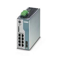 PHOENIX CONTACT FL SWITCH 7006-2GC-EIP Managed Switch 7000, 6 RJ45-poorten 10/100 MBit/s, 2 combo-poorten 10/100/1000 MBit/s, beschermingsklasse: IP20, PROFINET Conformance-Class A, EtherNet/IP