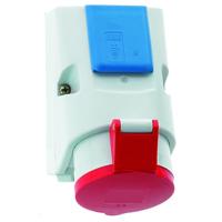 Ballen Elektrotechnik 109 Blue, Grey, Red Socket-outlet - Socket-outlets (200 – 415, 16 A, 50/60, 126 mm, 83 mm, 445 g)