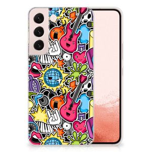 Samsung Galaxy S22 Silicone Back Cover Punk Rock