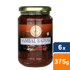 Koningsvogel - Sambal Badjak - 6x 375g