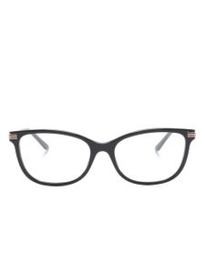 Gucci Eyewear lunettes de vue à monture papillon - Noir