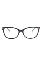 Gucci Eyewear lunettes de vue à monture papillon - Noir