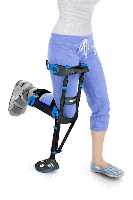 iWalk 3.0 Handsfree Kniekruk - One size - Universeel - Zwart