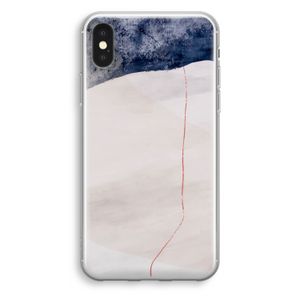 Stone White: iPhone XS Transparant Hoesje