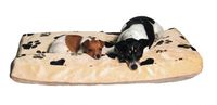 TRIXIE HONDENKUSSEN GINO POOTPRINT BEIGE/LICHTBRUIN 120X75 CM