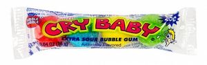 Cry Baby Extra Sour Bubble Gum 18 Gram