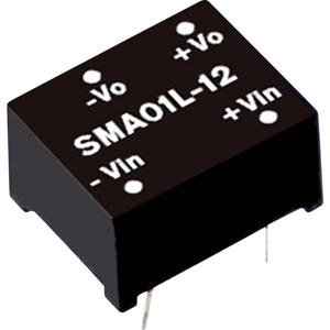 Mean Well SMA01M-09 DC/DC-converter 30 V/DC 1 W Aantal uitgangen: 1 x Inhoud 1 stuk(s)