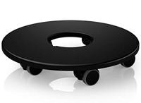 LECHUZA rolbasis, CLASSICO 50, QUADRO 50, CUBE 40, CURSIVO 40, CANTO 40 zwart 13403