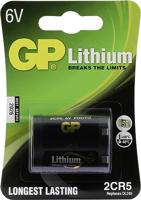 GP Lithiumbatterij (2CR5, 6 volt)