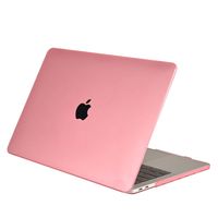 Lunso MacBook Air 13 inch M1 (2020) cover hoes - case - Mat Lichtroze - thumbnail