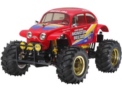 Tamiya Monster Beetle Brushed 1:10 RC auto Elektro Monstertruck Achterwielaandrijving Bouwpakket