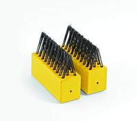 Wolf-Garten 73AZB001650 Onkruidborstel, dubbele verpakking, multi-star FB-ME NIEUW2018, rood, 17 x 12 x 5 cm