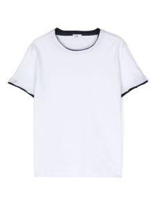 Il Gufo t-shirt en coton à bords francs - Blanc