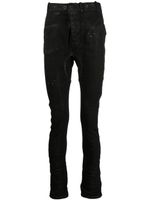 Boris Bidjan Saberi jean à coupe skinny - Noir