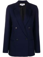 Victoria Beckham blazer à boutonnière croisée - Bleu - thumbnail