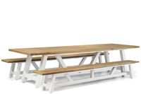 Lifestyle Florence teak picknick tuinset 330 cm 3-delig