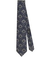 ETRO cravate en jacquard - Bleu - thumbnail