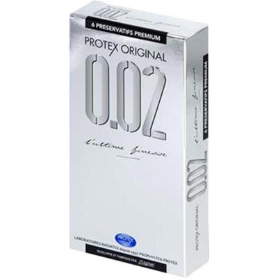 Condoom Anoniem Protex Original 6 Latexvrije Ultradunne Condooms