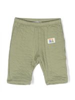 Bobo Choses pantalon de jogging matelassé à patch logo - Vert