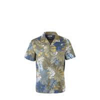 s.Oliver regular fit overhemd met all over print groen