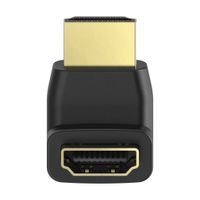 Hama High-speed HDMI™-hoekadapter Stekker - Koppeling 90° - thumbnail