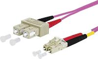Metz Connect 151S1EOJO20E Glasfaser LWL connection cable [2x SC-plug - 2x LC-Stecker] 50/125 µ Mul