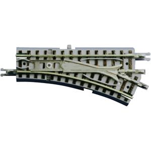 Z Rokuhan rails (met ballastbed) 7297023 Wissel, Elektrisch, Rechts 55 mm 26 ° 127 mm 1 stuk(s)